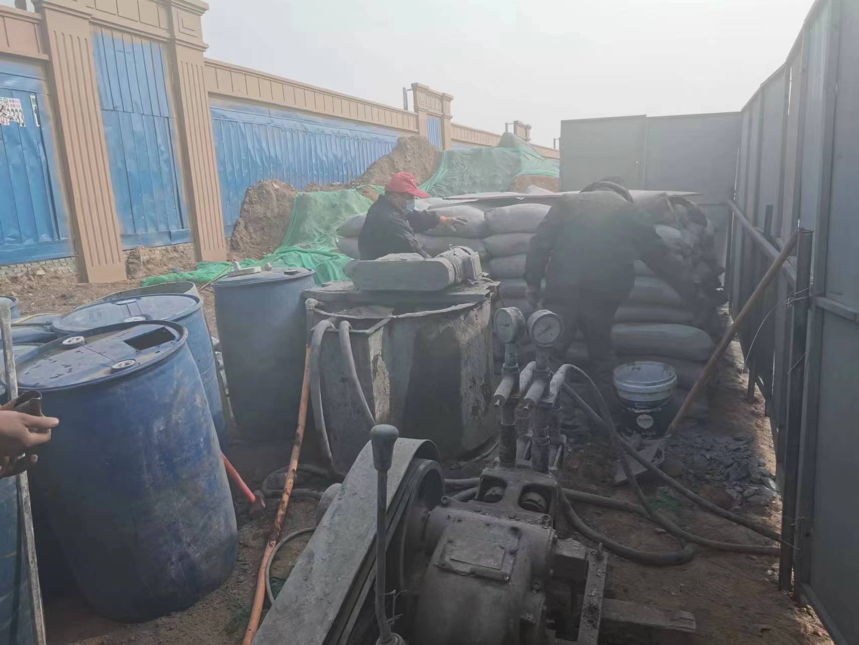 陵川地基沉降注浆加固